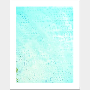 Calming Abstract Watercolor Texture Posters and Art